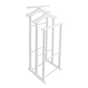 Armoire akasztókhoz Arredamenti Italia, Maxi, 102x43 cm, nadrág keret, bükkfa szerkezet, ideális ruhákhoz, hatékony tárolás, praktikus és elegáns kivitel, fehér