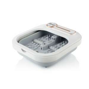 Medivon összecsukható hidromasszázs készülék lábra, Aqua Lux, akupresszúra, jacuzzi, piros fényterápia, LED kijelző, felborulás és túlmelegedés elleni védelem, tartós anyagok, aromaterápia, i