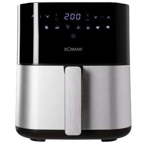 Bomann Air Fryer 5 literes, 1450W, fekete és ezüst - Bomann