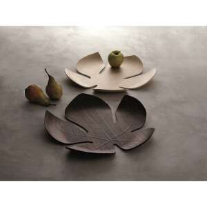 Tavă de servire Legnoart Adamo, realizată manual din lemn de arțar, 40,5 x 41 cm, gravare 3D, maro - Boluri de servit