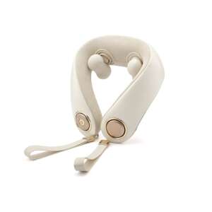 Beautifly Harmony Fitness nyakmasszírozó, fehér, ferde nézet - Nyakmasszírozó