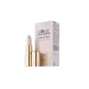 Gold Collagen Anti-Ageing Lip Volumiser, уплътнител за устни, стимулиращ колаген, против стареене, грижа за устните, балсам за устни, хидратиращ, хидратиращ, пълни устни, по-пълни устни, естествен обем, Gold Collagen - Уста