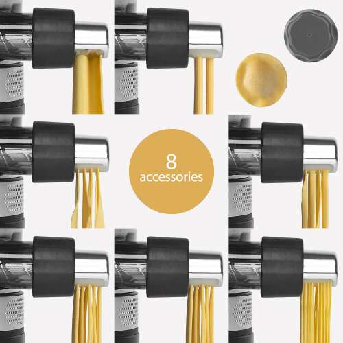 H. Koenig HOMY90 tésztakészítő 8 különböző tészta formával és 8 tartozékkal