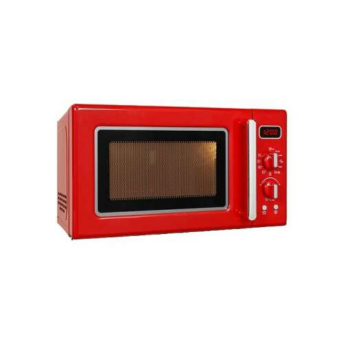 Exquisit Retro Mikrohullámú Sütő - 2 az 1-ben - 20 liter