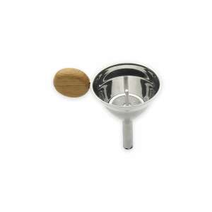 Pâlnie pentru decantor de vin Legnoart cu mâner din lemn - Decantoare și aeratoare de vin