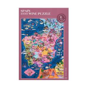 Water & Wines Spanyolország Bor Térkép Kirakó - 1000 darab