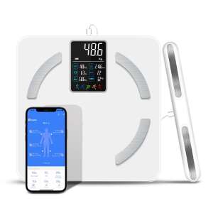 NeoHGS Professional Smart Scale with 8 sensors, Bluetooth connectivity, and mobile app integration - Test analysis device