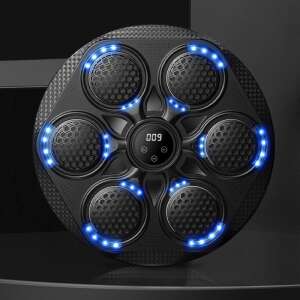 Intelligens box gép LED világítással, fekete - Boxzsák és box kesztyű