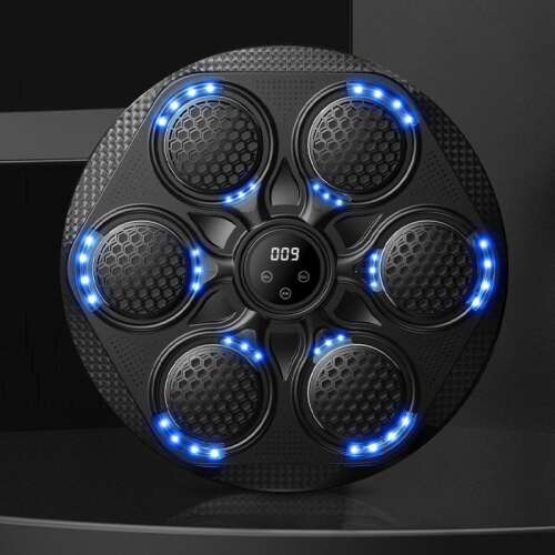 Intelligens box gép LED világítással, fekete