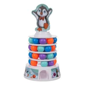 Penguin Skiing game, a tower of colorful balls with a penguin on top - Developmental Toy for Preschooler