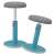 LEITZ Ülő/álló szék, ergonomikus, LEITZ "Ergo Cosy Active", nyugodtkék 39419871