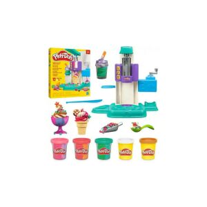 Play-Doh Rainbow Swirl Eiscreme-Set mit Zubehör und Play-Doh-Dosen - Hasbro Knete
