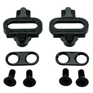 SPD stoplik Shimano kompatibilis kerékpáros cipőkhöz, fekete, pár - BikeTrade