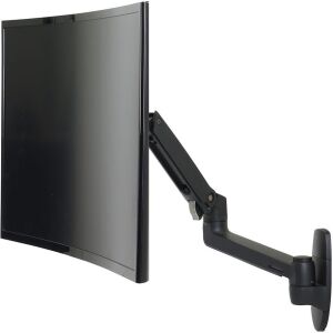 Ergotron LX Series LX Wall Monitor Arm asztali TV konzol 86,4 cm (34") Fali Fekete 143532263 - Ergotron