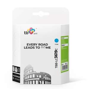 TB Print TBB-LC3619C Cián kompatibilis tintapatron Brother nyomtatókhoz - Nyomtató kellék