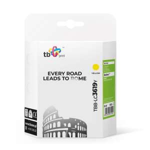 TB Print TBB-LC3619Y Sárga Kompatibilis Tintapatron Brother nyomtatókhoz - Nyomtató kellék