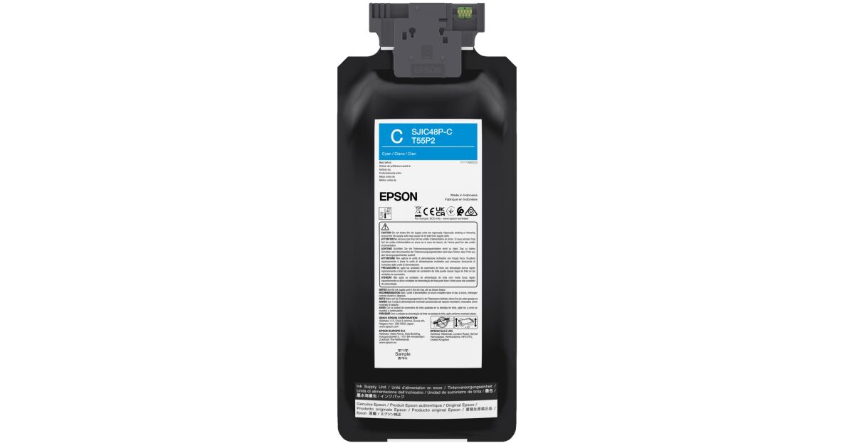 Epson SJIC48P-C Cián eredeti tintapatron 109404117