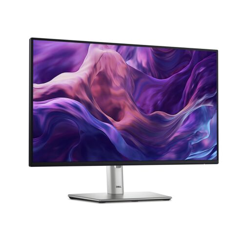 Monitor IPS LED Dell P2425H 23,8" 1920x1080, 16:9, 5ms GTG, 100Hz, HDMI DP VGA, pivot, Schwarz Silber