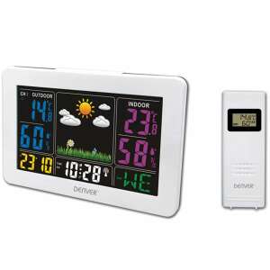Meteostanica Denver WS-540WHITE s displejom vnútornej a vonkajšej teploty a vlhkosti - Meteostanice