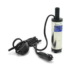 Pompă submersibilă ulei GEKO G00939 24V/230V cu adaptor brichetă auto și întrerupător - Irigare