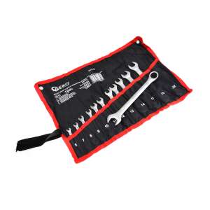 Set 12 chei combinate GEKO G11154 (6-22mm) in husa rulabila - Geko Chei