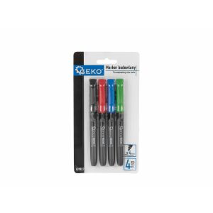 Geko G29022 4 pc. Construction Marker Set, 4 mm 131332801 - Specialty marker