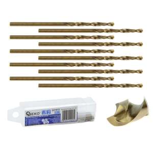 Zestaw wierteł do metalu kobaltowych HSS 1,5mm 10 sztuk, GEKO G37015 109405635 - Geko Wiertło