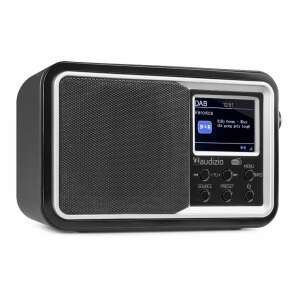 Audizio Anzio DAB+ FM rádió Bluetooth-al, fekete - Audio