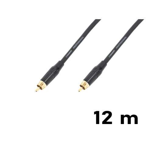Thunder GX96-12m RCA - RCA Mono jelkábel, 12 méter hosszú, professzionális minőség - Thunder