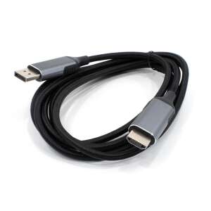 Thunder DDP-72 DisplayPort - HDMI átalakító kábel, 2 méter hosszú, 8K@60Hz - DisplayPort átalakító