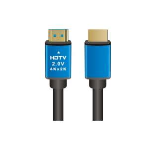 Thunder C4K-0,5 HDMI 2.0 kábel, 0,5m, 4K@60Hz, HDR, Dolby Atmos, DTS-HD Master Audio, nagy sebességű, aranyozott csatlakozókkal - HDMI kábel