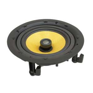 Thunder KCS-608T 2 utas álmennyezeti hangszóró, 6 hüvelyk, fekete és sárga - Beépíthető hangszóró