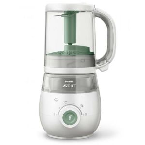 Philips Avent SCF885/01 Robot de bucătărie 4 în 1 pentru prepararea hranei pentru bebeluși, vedere frontală - Blendere