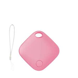 Pink GPS tracker for kids and pets, compatible with Find My Apple - Tracking