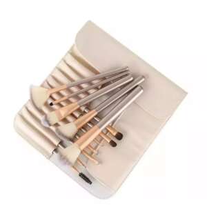 12-teiliges Make-up-Pinselset mit Etui, perfekt zum Auftragen von Foundation, Rouge, Lidschatten und mehr - Make-up-Pinsel & Bürste