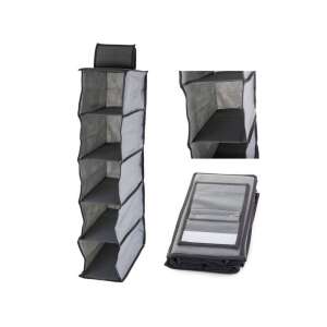 Organizator de haine cu 5 rafturi suspendate 70 cm - organizator dulap 70 cm - organizator de haine suspendat cu 5 rafturi 109410230 - Depozitare și organizare