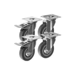 Roți rotative - set de 4 bucăți Malatec 22537 109410809 - Construcții și renovări