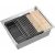 Edelstahlspüle LUKE 110 WORKSTATION BRUSH NICKEL 109463644