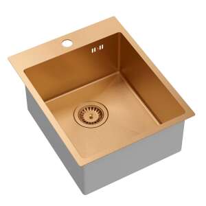 Chiuvetă inox RUSSEL 90 COPPER