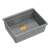 Logan 100 Grey Metallic Granitspüle, schräge Ansicht
