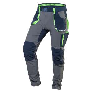 Pantaloni de lucru NEO TOOLS M Premium, stretch în 4 direcții, gri și albastru, cu mai multe buzunare - Îmbrăcăminte de lucru albă