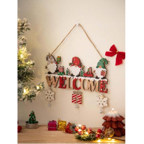 Karácsonyi fali/ajtó dísz, Jingle Bells - Karácsonyi manók 145076703