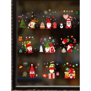 Karácsonyi sztatikus ablakmatrica, Vanco-Up - Télapók, ajándékok, díszek 145029311 - Ablakmatrica