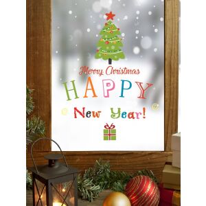 Karácsonyi öntapadós ablakmatrica, falmatrica, Vanco-Up - Merry Christmas, Happy New Year 145029293 - Ablakmatrica