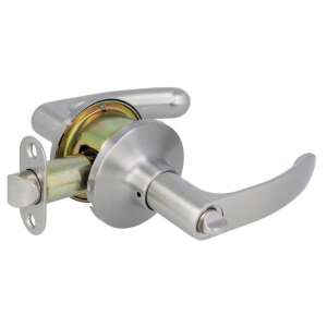 Amig zárható kilincs, matt nikkel kivitel - Ajtógomb & Kilincs