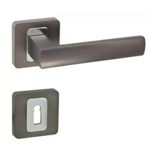 Maff Square Rosette Door Handle Anthracite/Graphite Grey BB