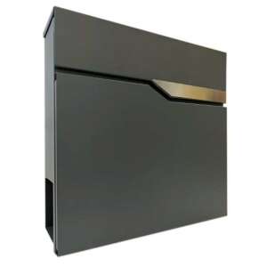 Venti Postaláda - Fekete-Ezüst - 37x37x10,5cm 109420309 - Perfekto