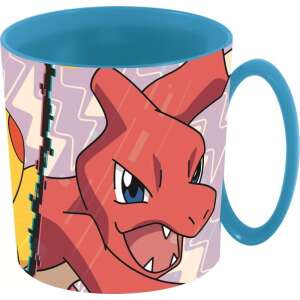 Cană micro Pokémon Charmander, mâner albastru, 350 ml - Cani