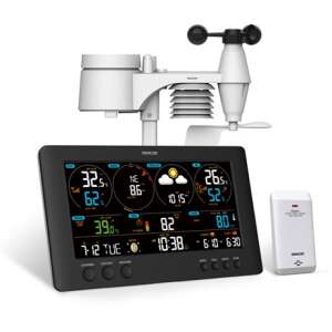 Sencor SWS 12500 WIFI weather station with outdoor sensor, indoor display, and remote control - Weather Station