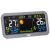 Trevi ME 3P20 RC weather station with temperature, humidity, and weather forecast display